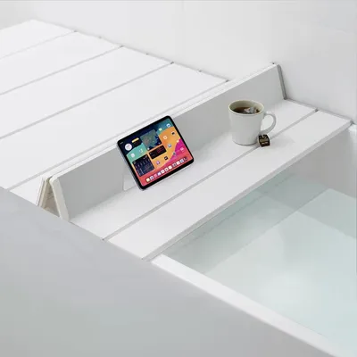 Produktbild von Badewannenabdeckung 160 x 75 cm - Faltbar - Wasserdicht - Staubdicht - PVC