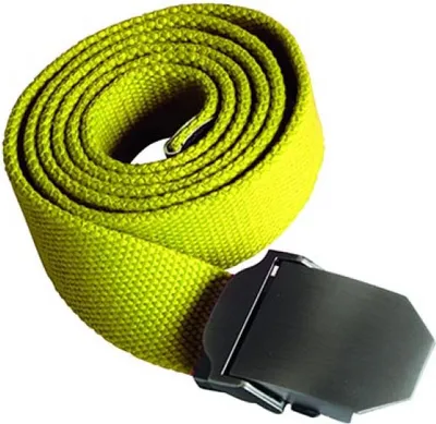 Immagine prodotto di Korntex KXWWBN | Cintura da lavoro Classic, 140 cm L, auto-accorciante, B 4 cm - Colore: Giallo - Taglia: Unica