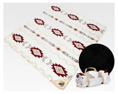 Produktbild von Campingdecke Matera | Outdoor-Decke für Picknick, wasserdicht & ultraleicht | Kompaktes Packmaß für Camping, Strand & Reisen | Ideal als Reisedecke oder Strandmatte | 200x180 cm