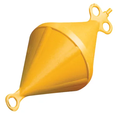 Produktbild von Nuova Rade Bikonisches Plastik Typ V Gelb 52 x 107 cm Gelb 52 x 107 cm