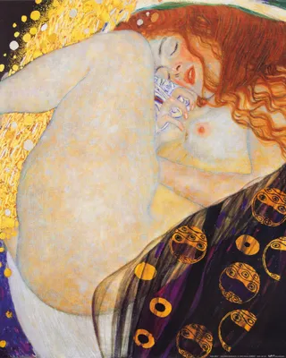 Obrázek produktu pro Gustav Klimt umělecký obraz - DanaÃ", 1907 (50 x 40 cm)