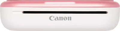 A close-up front view of a Canon Zoemini 2 photo printer.