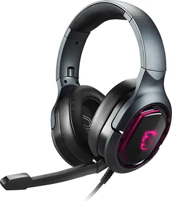 Produktbild von MSI Immerse GH50 Kopfhörer Kabelgebunden Kopfband Gaming Schwarz
