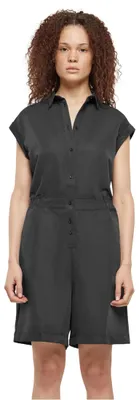 Immagine prodotto di Urban Classics - Tuta da donna in twill di viscosa nero - M