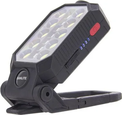 Produktbild von Wiederaufladbare Xanlite Arbeitsleuchte, 450 lm, 30 Meter, schwarz