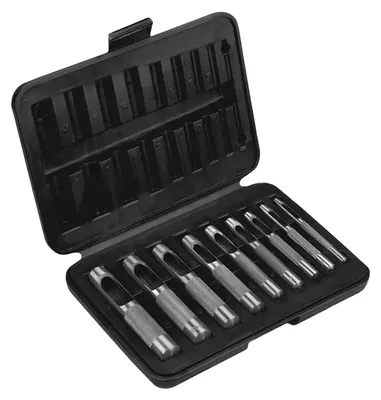 Productafbeelding van TOPEX Set van ronde beitels, 03A490, 3 - 12 mm