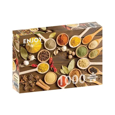 Zdjęcie produktu dla Puzzle 1000 elementów Enjoy – Indyjskie przyprawy