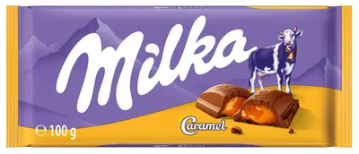 Image de Milka 300896 Milka Caramel Schokolade 100,0 g
