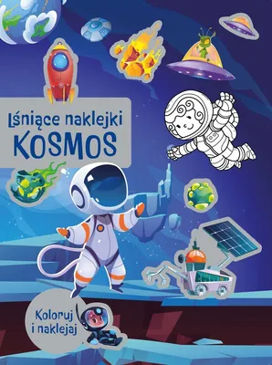 Produktbild von Lśniące naklejki. Kosmos