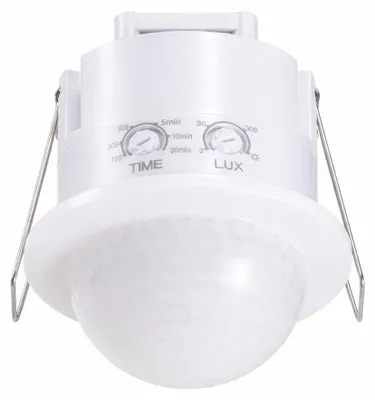 Image de HOFTRONIC - Détecteur de mouvement PIR 600 W 360° IP54 Blanc 68 mm 20 m