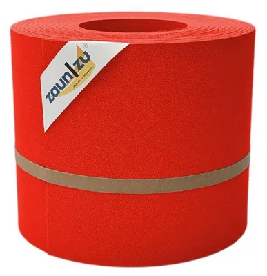 Produktbild von ® Sichtschutzstreifen zaun|zu PREMIUM 26m Rolle PP Zaunblende für Doppelstabzaun Rot, 26m