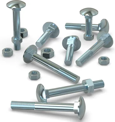 Produktbild von 50 AUPROTEC Schlossschrauben M12x80 + Muttern