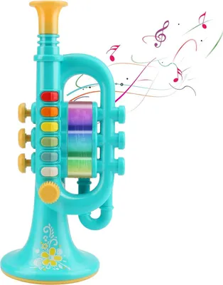 Produktbild von Spielzeug-Musikinstrument Glühende Musiktrompete-Grüner, (Lasst uns alle zusammen ein Lied spielen)