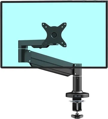 Zdjęcie produktu dla Ergonomiczne ramię do monitora do stanowiska pracy z połączeniem USB 3.0 – do monitorów o przekątnej od 17 do 32 cali