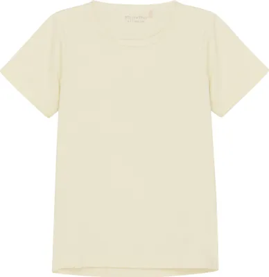 Produktbild von Minymo Kinder Uni T-Shirt Shirt Neutral Rundhals elastisch Regular Fit