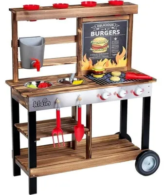 Produktbild von Kinderküche Beach Picnic BBQ Country Outdoor-Küche mit Grill