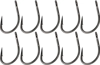 Produktbild von Fox Carp Hooks Curve Shank Short - 10 Karpfenhaken, Größe:4