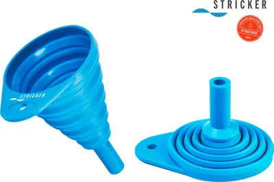 Immagine prodotto di Imbuto pieghevole in silicone - Ausilio per il riempimento - 8 cm per 1 cm - 13 cm di altezza