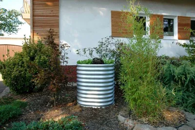 Produktbild von Hochbeet Vita Rund 858, rubin
