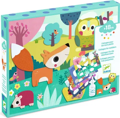 Image de Jeu créatif « Mes premiers collages », Djeco