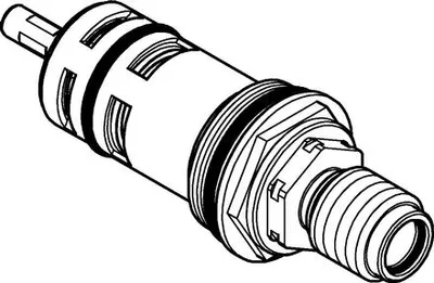 Produktbild von Grohe Thermoelement 3/4´´ für vertauschte Wasserwege - 47379000
