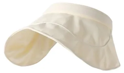 Produktbild von Sonnenhut - Visierhut - Breite Krempe - UV-Schutz - Faltbar - Polyester - Beige