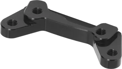 Produktbild von Motorrad-Hinterradbremssattel-Adapter aus Aluminium mit Schrauben, Ersatz für Vespa GTS GTV300, Schwarz