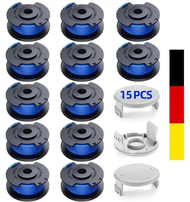 Produktbild von 6x Spulen Spulendeckel Für Ryobi Rasentrimmer Trimmer Fadenspule Ersatzspule Set