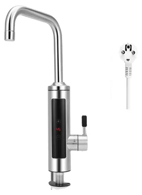 Obrázek produktu pro Kuchyňská baterie, výtok otočný o 360°, rychlý ohřev, EU