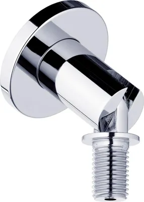 Produktbild von Keuco Plan Brausevorhangstange-Wandbefestigung für Deckenschräge - Aluminium silber-eloxiert/schwarzgrau - 14934170000