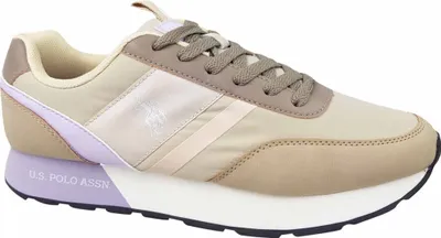 Produktbild von U.S. Polo Assn. - Damen - Nobi Sneakers - Beige/Braun/Bunt/Lila/Weiß - Gr. 38