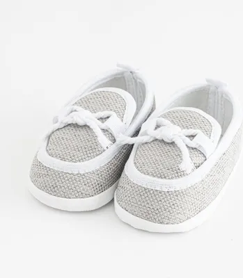 Produktbild von Baby Mokassins-Socken New Baby grau 3-6 m, Gr. 3- 6 m