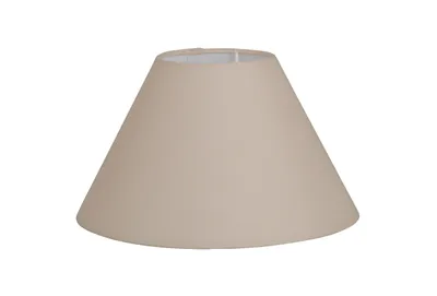 Produktbild von Näve Lampenschirm - Material: Polyester / Baumwolle Mix - Farbe: braun; 116414