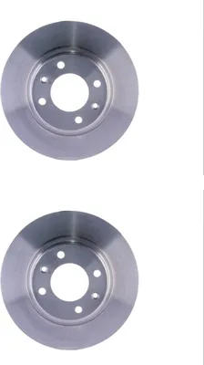 Produktbild von 2 Bremsscheiben voll Ø 71,1 mm 14 mm HELLA passend für u.a. CITROËN C5