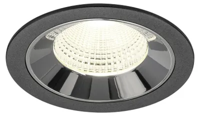 Productafbeelding van Inbouwspot Numinos L zwart/chroom 4000K - 55gr
