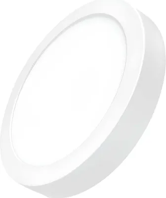 Immagine prodotto di Avizar, pannello luminoso a LED rotondo 6W 83x83mm ultrapiatto, bianco