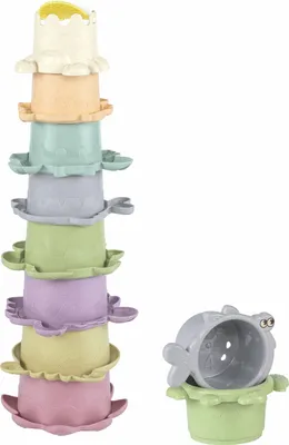 Produktbild von Becher für die Badewanne, Fische, 33 cm, 8 Stück