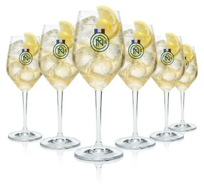 Produktbild von 6er Set Noilly Prat Glas 0,36l – Wermut Weingläser für Aperitif & Dry Martini