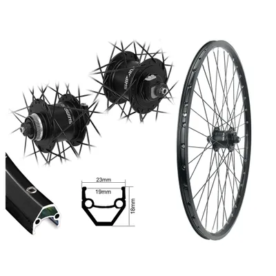 Produktbild von Vorderrad 27,5 Zoll Disc DC19 MTB 19-584 Shimano Nabendynamo Alivio Centerlock