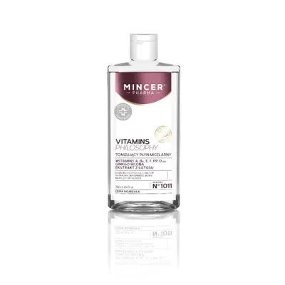 Obrázok produktu pre Mincer Pharma Vitamins Filozofia Tonizujúci roztok č.1011, 250 ml.
