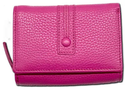 Produktbild von Florence Damen Portemonnaie Geldbörse fuchsia pink Leder 12x9x3cm D2OPF101P4