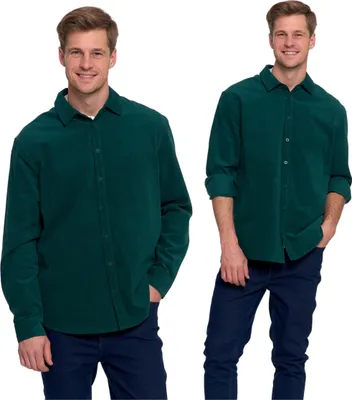 Productafbeelding van Herenstruikshirt, katoen, lange mouwen, klassiek, modieus, marineblauw