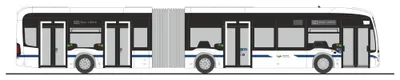 Produktbild von Rietze 77645 - 1/87 Mercedes-Benz eCitaro G Zugerland Verkehrsbetriebe (CH)- Neu