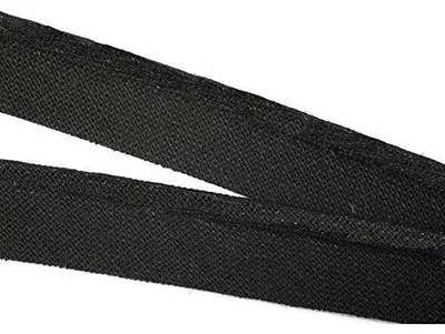Baumwoll-Biese, 10 m, 7 mm breit, 3 mm Kordel, 40 Farben