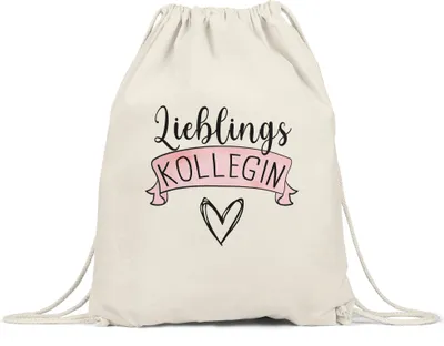 Produktbild von Lieblingskollegin Turnbeutel Gymsack Arbeitskollegin Abschiedsgeschenk Büro Ruhestand