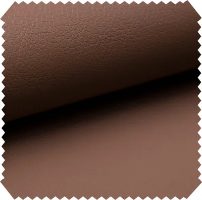 Produktbild von novely® SOLTAU - Weiches PolyurethanKunstleder - Robuster Polsterstoff - Möbelstoff in Echtleder-Optik - Pflegeleichte Meteware 1lfm - Farbe: 15 Hellbraun