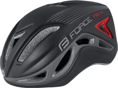 Produktbild von Force Rex Fahrradhelm schwarz-grau L-XL
