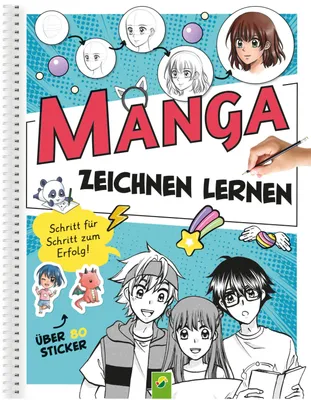 Produktbild von Manga Zeichnen lernen I Schritt-für-Schritt-Anleitung