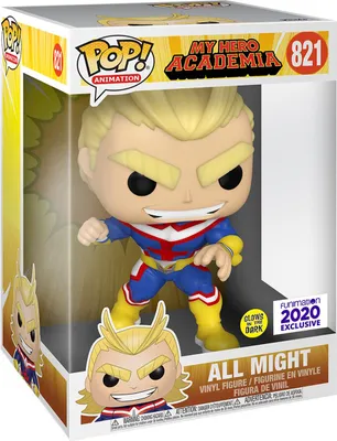 Produktbild von My Hero Academia - All Might 821 Funimation 2021 Ex Glows Funko Pop! Vinyl Figur