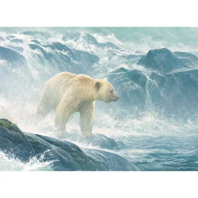 Produktbild von Cobble Hill Puzzle XXL Pieces - Spirit Bear - 500 Teile Tiere